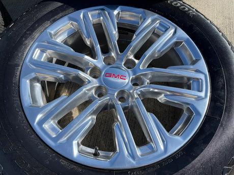 20" GMC Yukon Sierra Tahoe Silverado OEM 2120 14024 wheels rims tires DISCOUNTED Texas Truck Tire