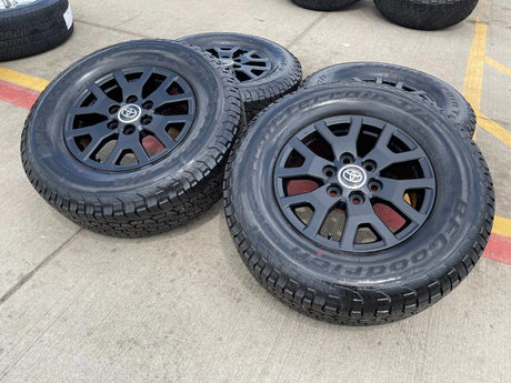 17" Toyota Tacoma 4Runner TRD OEM 10637 94254 wheels rims 2025 2026 NEW BFG Texas Truck Tire