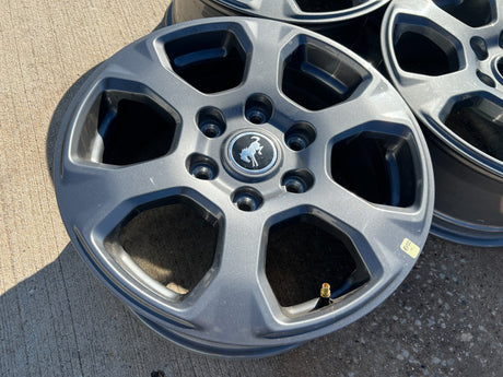 (5) 17" Ford Bronco 2023 2024 2025 2026 wheels rims 10384 OEM Ranger GRAY NEW Texas Truck Tire