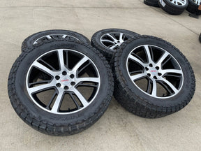22" Cadillac Escalade Platinum OEM 4738 wheels rims tires 35" Texas Truck Tire