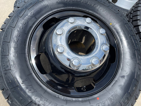 17" Ford F-350 Dually OEM 10477 10478 rims wheels 2024 2025 2026 IRONMAN A/T NEW Texas Truck Tire