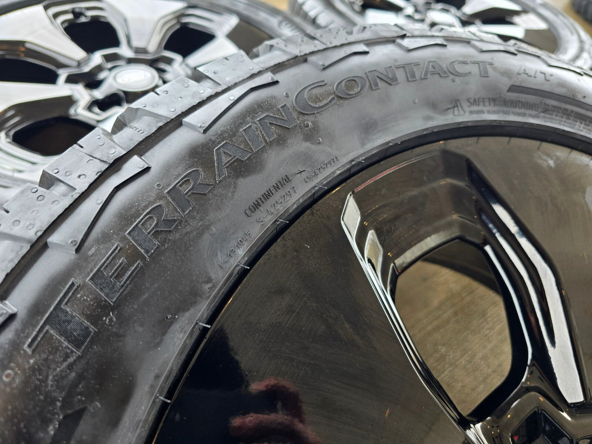 22" Ford F-150 LIMITED OEM rims wheels 10472 tires 2023 2024 2025 NEW Texas Truck Tire
