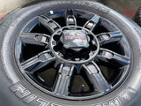 20" GMC Sierra AT4X 2500 3500 OEM 14137 5963 wheels rims Silverado MICHELIN Texas Truck Tire