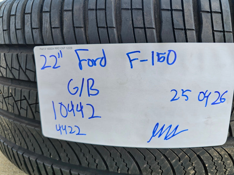 22" Ford F-150 LIMITED OEM rims wheels 10442 Expedition PIRELLI NEW Texas Truck Tire