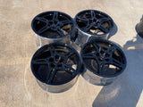 19" + 20" Chevy Corvette C8 OEM wheels rims 14007 14008 2024 2025 2026 2027 NEW Texas Truck Tire