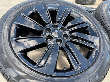 22" Lincoln Navigator OEM rims wheels Black Label 95384 10496 2022 2023 2025 NEW Texas Truck Tire
