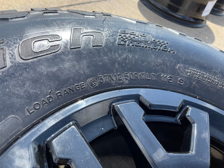 17" Ford F-150 Raptor Bronco OEM 10461 rim wheel spare 2024 2025 2026 BFG 37" Texas Truck Tire
