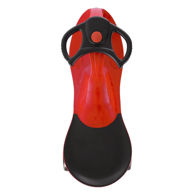 Red and Black Wiggle Ride-On Car Toy – Battery and Pedal Free, New with Damaged Box