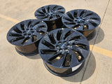 22" Lincoln Navigator OEM rims wheels BLACK LABEL 2024 2025 2026 NEW Texas Truck Tire