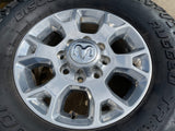18" Ram 2500 3500 Laramie Power Wagon OEM wheels rims 2693 tires COOPER 35" Texas Truck Tire