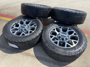 20" Ford F-250 F-350 OEM Lariat wheels rims 10292 10293 tires TOYO A/T Texas Truck Tire