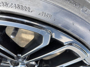22" Jeep Grand Wagoneer OEM LIMITED 9317 rims wheels RAM 1500 2023 2024 2025 Texas Truck Tire