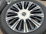 22" Cadillac Escalade Platinum OEM 4876 95167 wheels rims 2022 2023 2024 NEW Texas Truck Tire