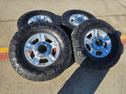 17" Ford F-250 F-350 OEM 10096 TREMOR wheels rims tires TOYO A/T3 34" Texas Truck Tire