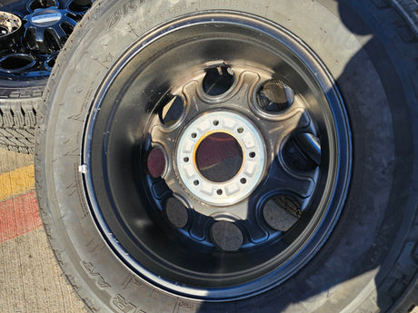 20" Ford F-250 F-350 OEM black Lariat 10299 10484 wheels rims 2024 2025 2026 Texas Truck Tire