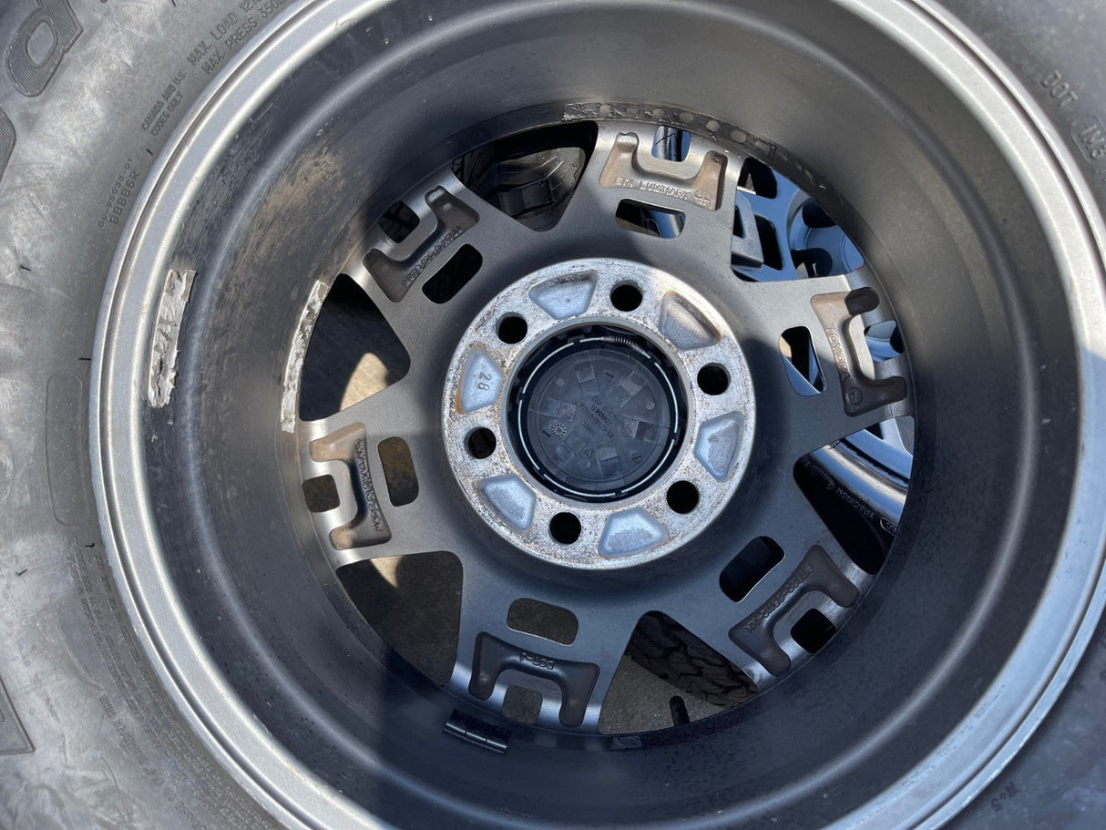 17" Toyota Tacoma 4Runner OEM wheels rims gray 75167 TRD FJ tires BFG NEW Texas Truck Tire