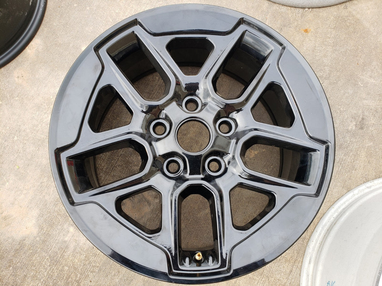 17" Jeep Wrangler Gladiator Rubicon OEM 9219 SPARE wheel rim 2020 2021 2022 2023 Texas Truck Tire