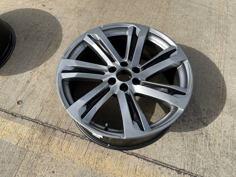 (1) 24" Cadillac Escalade V Platinum OEM wheel rim spare 2024 2025 2026 Texas Truck Tire