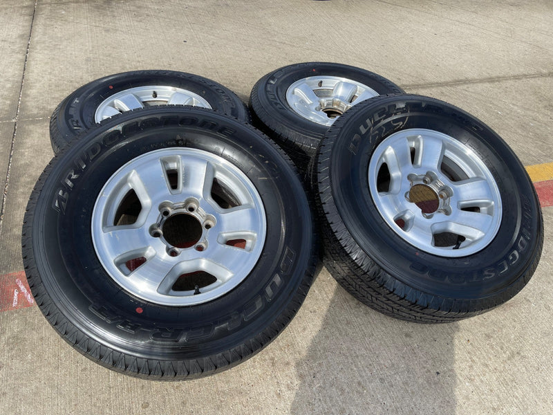 16" Toyota Tacoma wheels rims tires 69356 OEM 4Runner FJ Cruiser BRIDGESTONE Texas Truck Tire