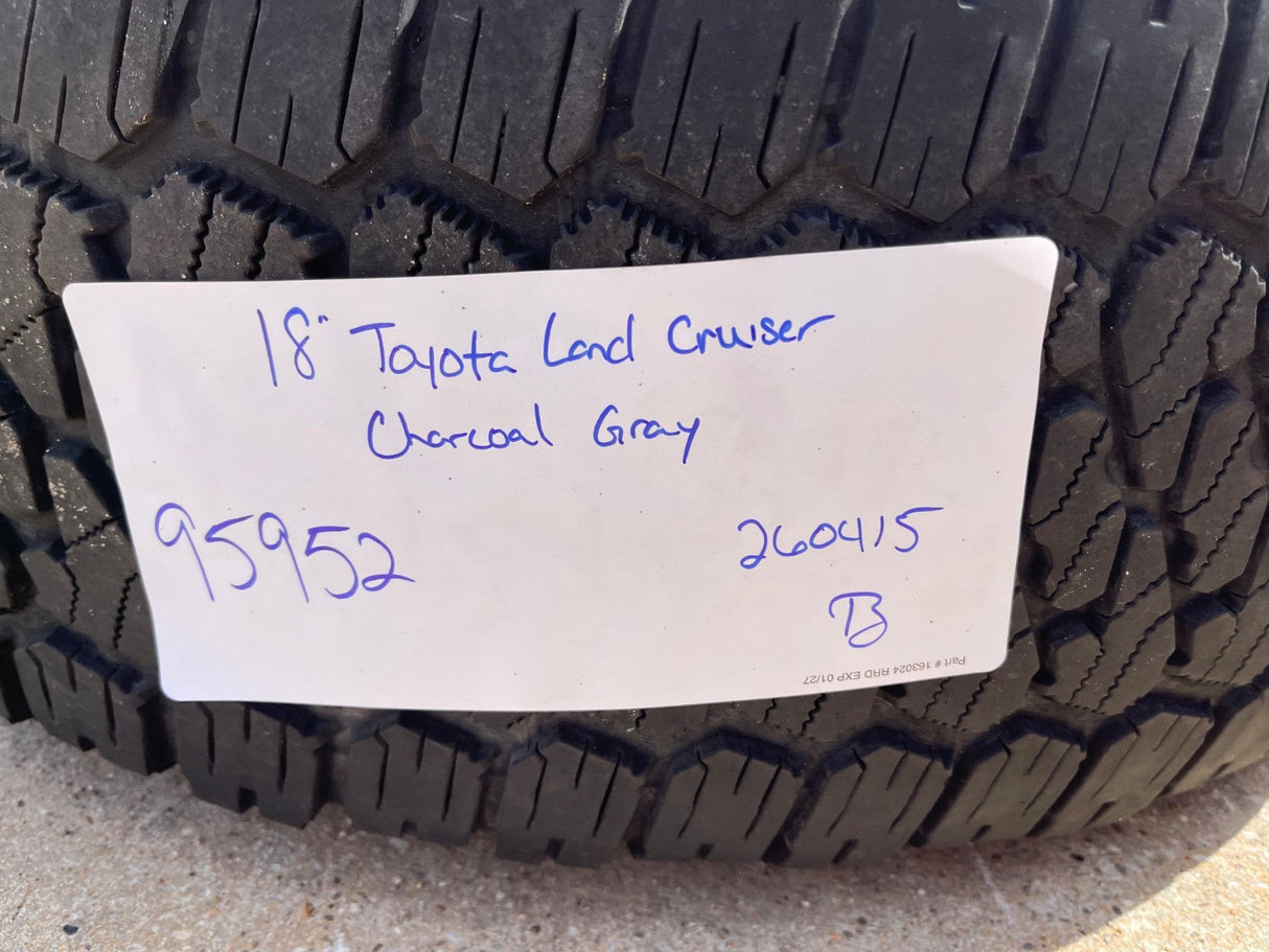 18" Toyota Land Cruiser OEM wheels rims 95952 Tundra Sequoia FIRESTONE X/T Texas Truck Tire