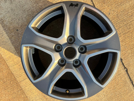 17" Jeep Wrangler Rubicon OEM wheel rim 9217 Gladiator spare 2021 2022 2023 2024 Texas Truck Tire