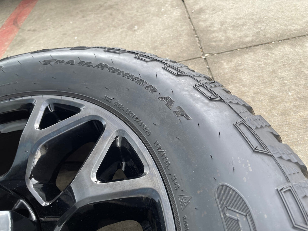 20" Ford F-250 F-350 OEM Lariat wheels rims 10292 tires GOODYEAR A/T Texas Truck Tire