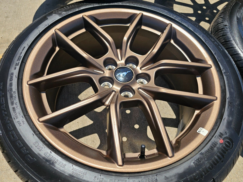 19" Ford Mustang GT Performance Track Pack OEM 10596 wheels rims 2025 2026 NEW Texas Truck Tire