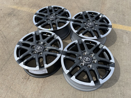 18" Toyota Tacoma TRD OEM wheels rims 10641 4Runner 2024 2025 2026 2027 NEW Texas Truck Tire