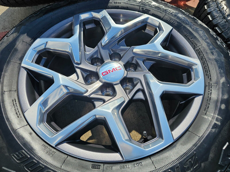 20" GMC Sierra Yukon AT4 95369 OEM wheels rims Tahoe Silverado 2023 2024 2025 Texas Truck Tire