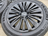 22" Infiniti QX80 QX56 Nissan Titan Armada OEM 94236 wheels rims 2025 2026 NEW Texas Truck Tire