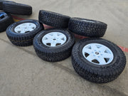 (5) 17" Ford Bronco wheels rims 95292 10383 SASQUATCH Ranger 2024 2025 2026 NEW Texas Truck Tire