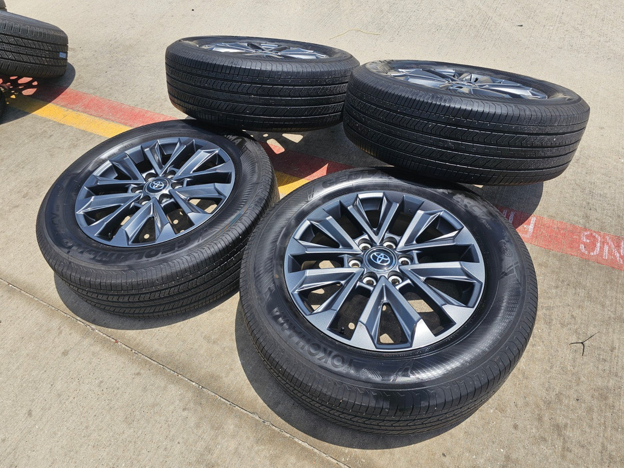 20" Toyota Land Cruiser OEM wheels rims 94057 Tundra Sequoia 2024 2025 2026 Texas Truck Tire