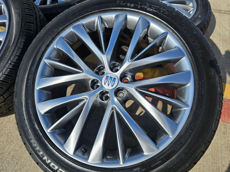 22" Buick Enclave OEM 90043 wheels rims Blazer Acadia Traverse XT6 2025 2026 NEW Texas Truck Tire