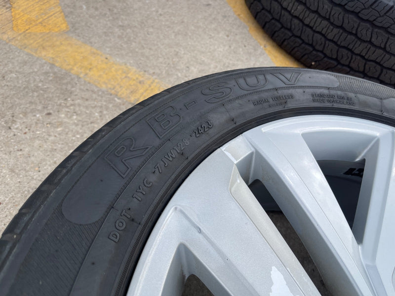 20" VW Atlas OEM wheel rim tire 70076 Audi Q7 Q8 2020 2021 2022 2023 2024 2025 Texas Truck Tire