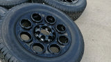 20" Ford F-250 F-350 OEM black TREMOR wheels rims 10299 10484 A/T2 tires NEW Texas Truck Tire