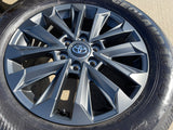 (5) 20" Toyota Land Cruiser OEM wheels rims 94057 Tundra Sequoia 2024 2025 2026 Texas Truck Tire