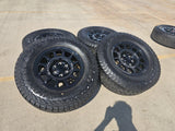 (4) 18" AEV SALTA GMC Sierra AT4X Chevy Silverado OEM rims wheels 2024 2025 Texas Truck Tire