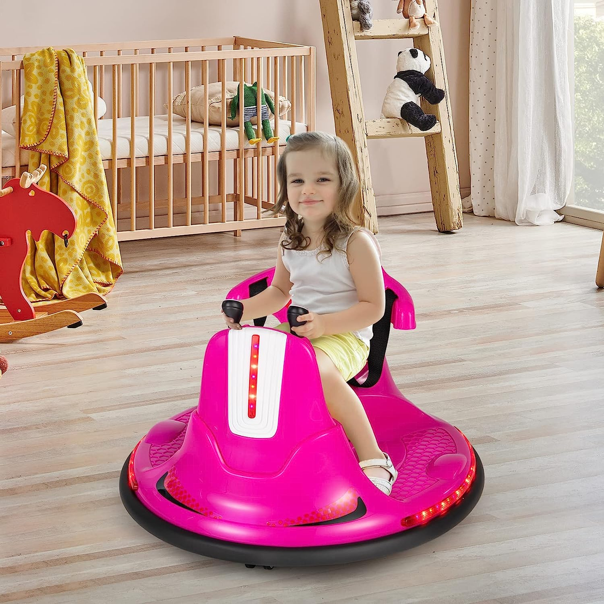Remote Control Electric Bumper Car for Kids - Battery Powered Ride-On Vehicle