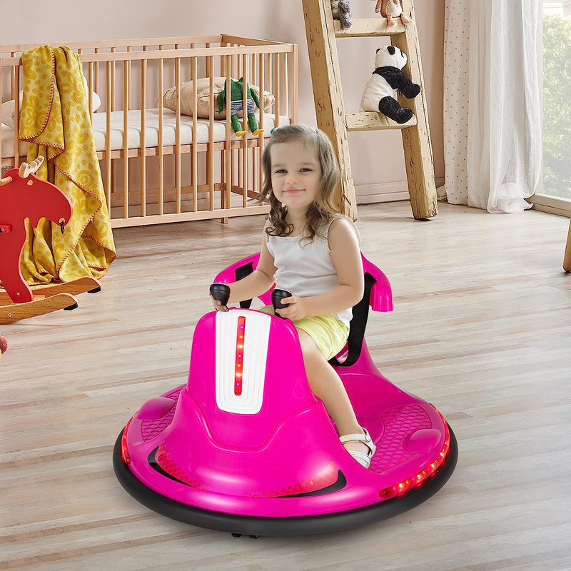 Remote Control Electric Bumper Car for Kids - Battery Powered Ride-On Vehicle