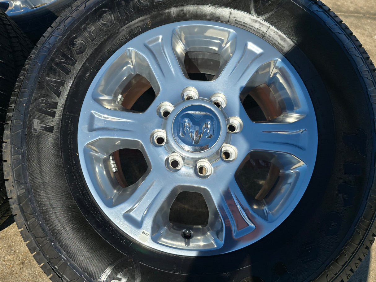 18" Ram 2500 3500 Laramie Power Wagon OEM wheels rims 2692 tires FIRESTONE Texas Truck Tire