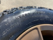 (5) 17" Jeep Wrangler Rubicon OEM 96226 wheels rims Gladiator GOODYEAR 33" NEW Texas Truck Tire