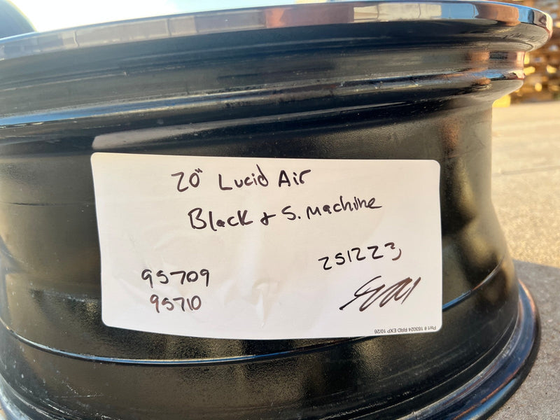 20" 20x8.5 Lucid Air OEM Grand Touring 95709 wheel rim 2023 2024 2025 2026 FRONT Texas Truck Tire
