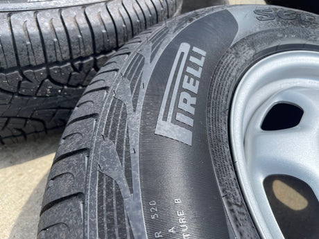 17" Ford F-150 OEM rims wheels 3857 tires steel 2024 2025 2026 PIRELLI A/T NEW Texas Truck Tire