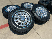 18" Chevy Silverado Trail Boss 2500 3500 OEM 5959 wheels rims NEW BFG KO3 A/T Texas Truck Tire