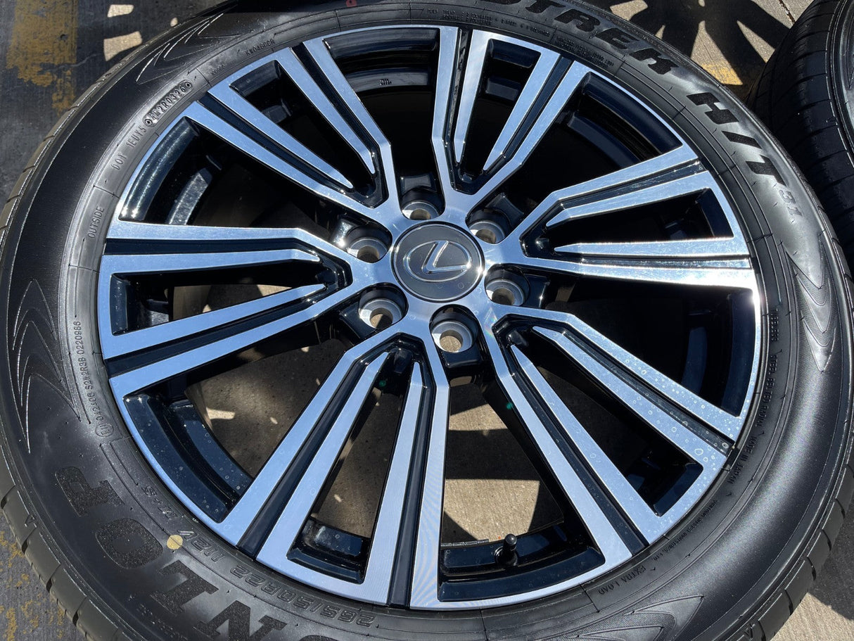 22" Lexus LX600 OEM wheels rims 74402 Toyota Tundra Sequoia 2025 2026 2027 Texas Truck Tire