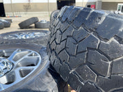 20" Ford F-250 F-350 OEM Lariat wheels rims 10292 10293 tires TOYO A/T Texas Truck Tire