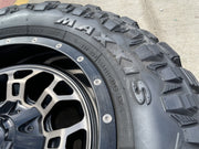 18" 18x9 Fuel Crush D561 Jeep Wrangler wheels rims 5x114.3 5x4.5 5x5 5x127 35" Texas Truck Tire