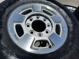 17" Chevy Silverado GMC Sierra 2500 3500 OEM 5500 wheels rims FIRESTONE Texas Truck Tire
