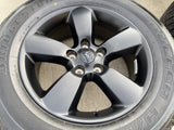 20" Dodge Ram 1500 OEM wheels rims 2495 black 5x139 tires BRIDGSETONE NEW Texas Truck Tire