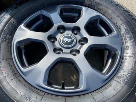 17" Ford Bronco HERITAGE OEM 10384 wheels rims tires Texas Truck Tire